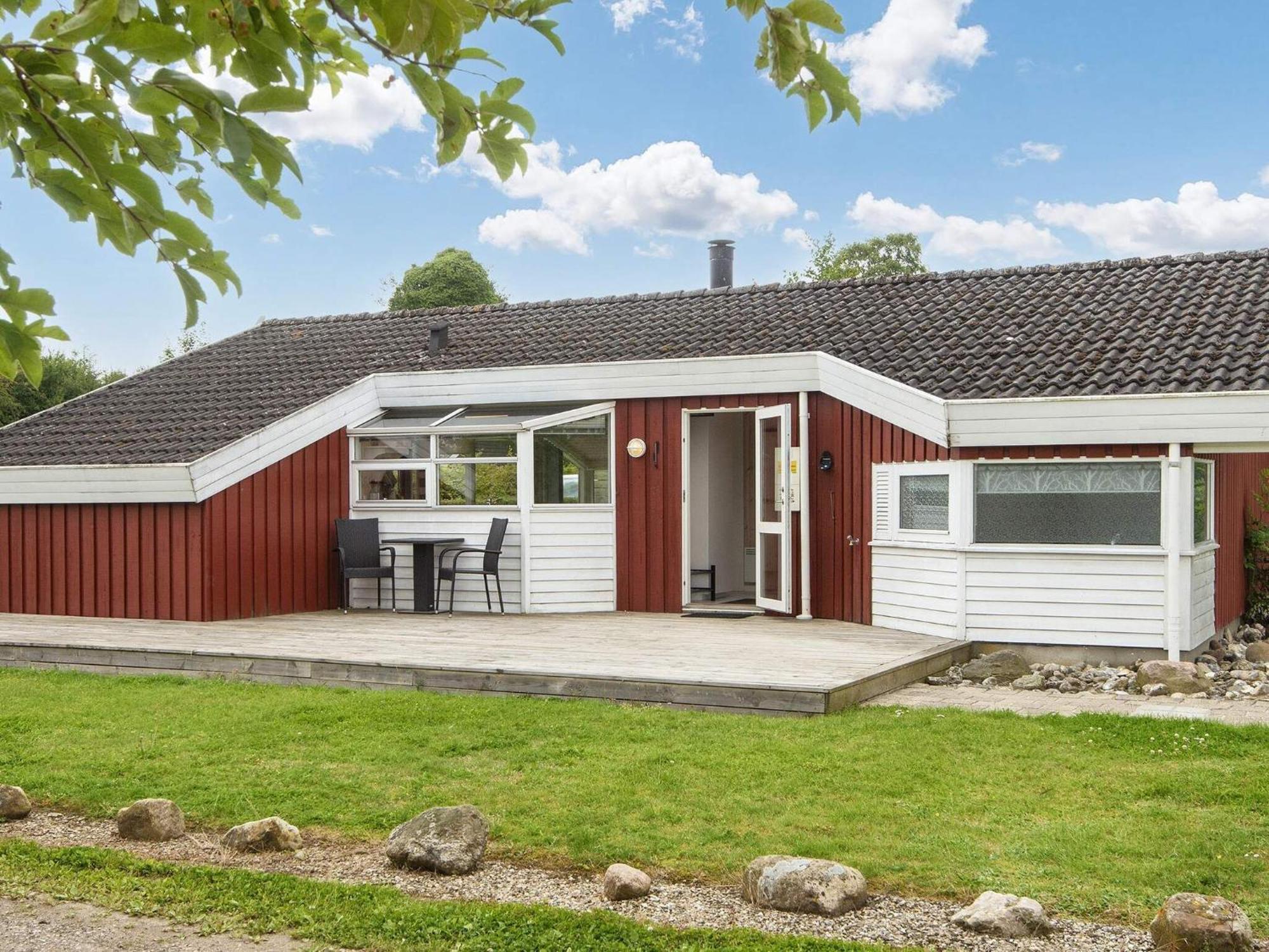 6 Person Holiday Home In Bjert Binderup Strand Eksteriør billede