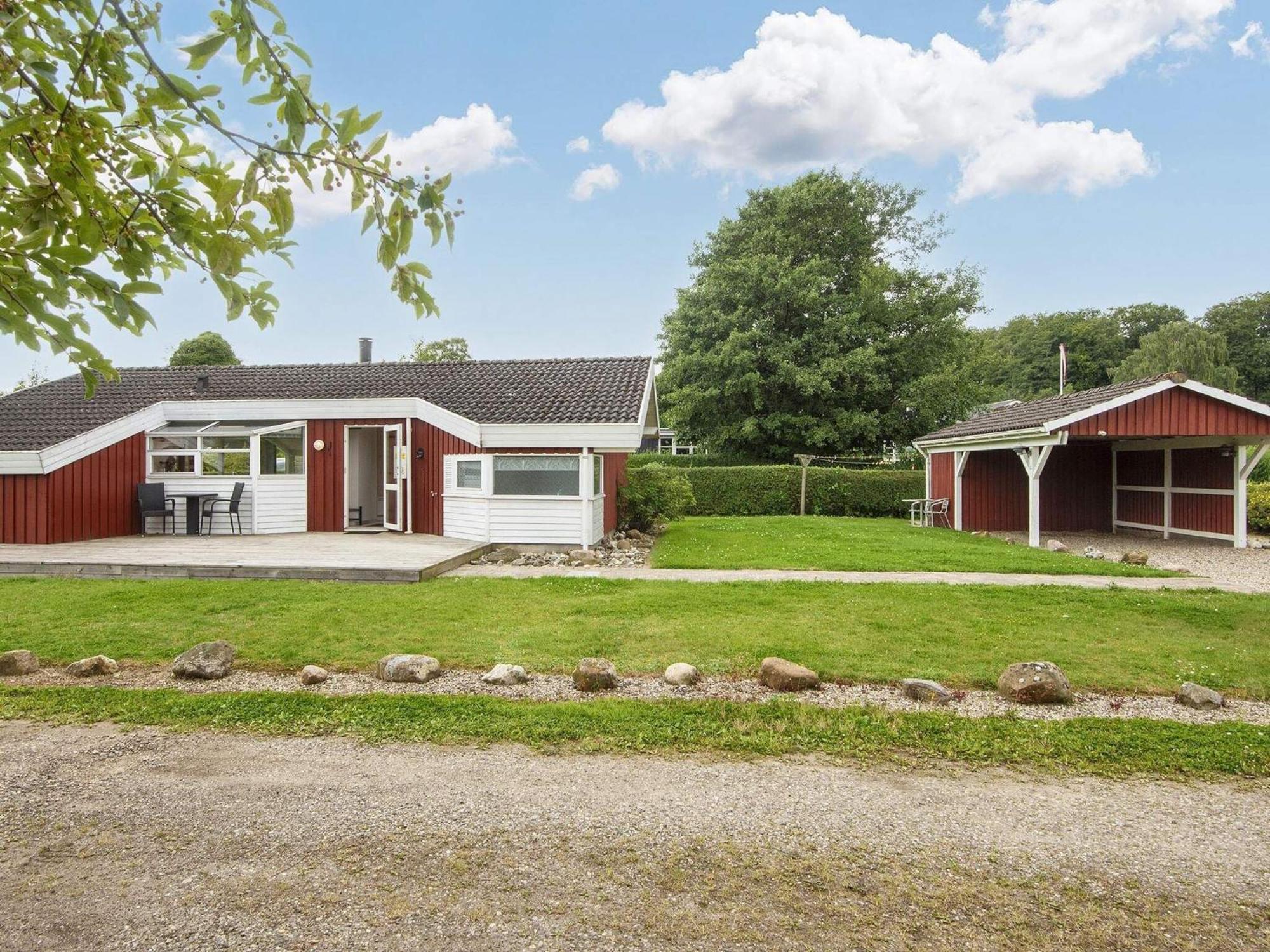 6 Person Holiday Home In Bjert Binderup Strand Eksteriør billede