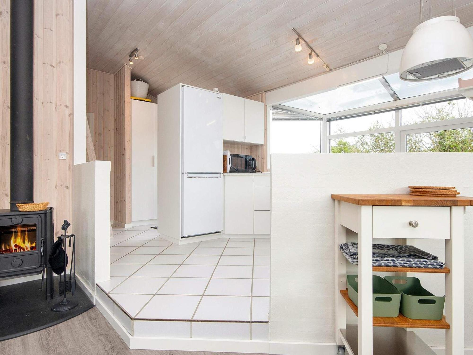 6 Person Holiday Home In Bjert Binderup Strand Eksteriør billede