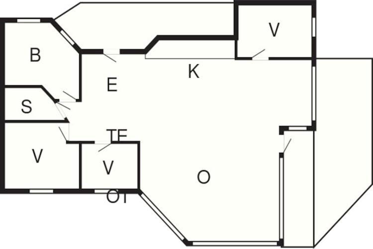 6 Person Holiday Home In Bjert Binderup Strand Eksteriør billede